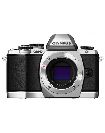 Olympus Silver E-M10 16MP 3" LCD Compact Camera System - Body Only - Envío Gratuito