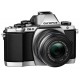 Olympus E-M10 SLR Camera - 16 Megapixels, 3 Axis IS, Built-in Wi-fi, Silver - V207021SU000 - Envío Gratuito