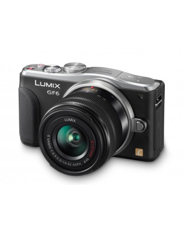 Panasonic DMC-GF6KK 16MP Mirrorless Compact System Camera with Lens Kit - Envío Gratuito