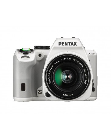 Pentax K-S2 20MP Wi-Fi Enabled Weatherized SLR (White) - Envío Gratuito