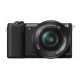 Sony a5100 16-50mm Interchangeable Lens Camera with 3-Inch Flip Up LCD (Black) - Envío Gratuito