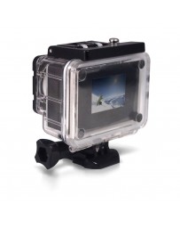 AXESS CS3602 1080p Action Cam with Built-In Wi-Fi Control and 1.5-Inch LCD Screen and Waterproof Case - Envío Gratuito