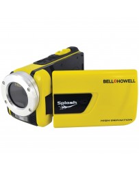 Bell & Howell Splash HD WV30 Waterproof Digital Video Camera Camcorder (Yellow) with Built-in LED Light - WV30HD-Y - Envío Gratu
