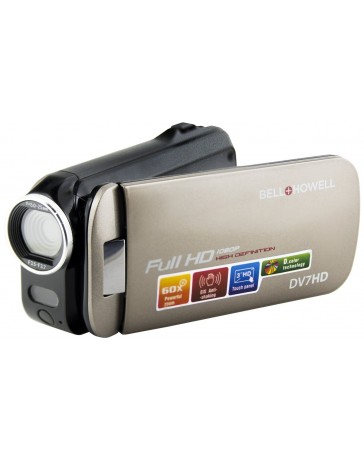 BELL+HOWELL DV7HD-C 16.0 Megapixel Slice II DV7HD Ultraslim 1080p HD Camcorder - Envío Gratuito