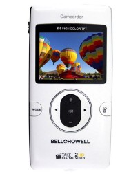 Bell+Howell Take2HD T200-W Camcorder with HD Recording, 1x Optical Zoom and 2-Inch LCD Screen (White) - Envío Gratuito