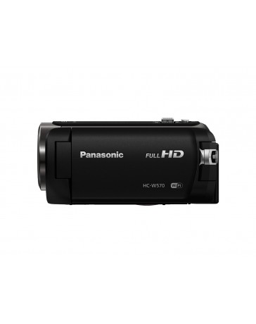 Panasonic HC-W570 - Camcorder - High Definition - 2.51 Mpix - 50 x optical zoom - flash card - Wi-Fi, NFC - black - Envío Gratui