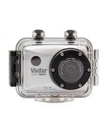 Vivitar 12.1 MP Full HD Action Video Camera with 2.4- Inch LCD Screen - Silver (DVR786HD) - Envío Gratuito