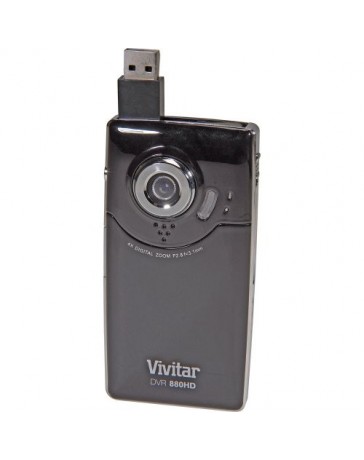 Vivitar DVR880HD-LICHD Digital Video Recorder Video Camera with 2-Inch LCD Screen (Black) - Envío Gratuito