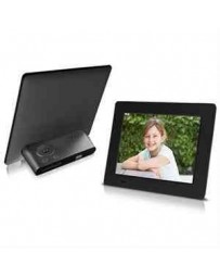 Sungale Digital Frame - 7" LCD Digital Frame - Black - 800 x 600 - Cable - Calendar, Clock, Slideshow - USB - PF709 - Envío Grat