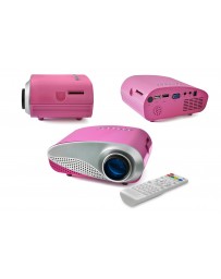 FAVI Entertainment RioHD-LED-K1-P Movie and Game Projector for Kids (Pink) - Envío Gratuito