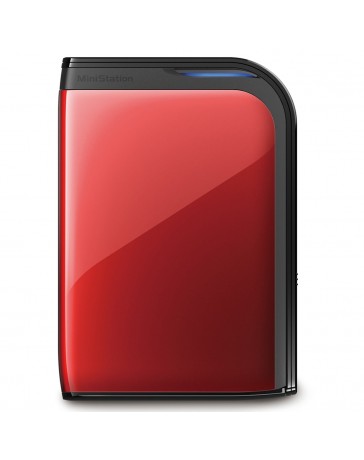 BUFFALO MiniStation Extreme 1TB USB 3.0 Portable Hard Drive - HD-PZ1U3R Red - HD-PZ1.0U3R - Envío Gratuito