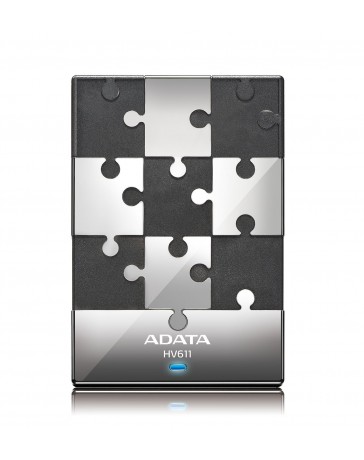 Disco Duro Externo ADATA USA Classic HV611, 1TB, USB 3.0 -Negro - Envío Gratuito