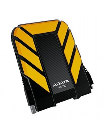 Disco Duro Externo ADATA USA Dash Drive HD710, 2TB, USB 3.0 -Amarillo - Envío Gratuito