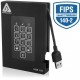 Disco Duro Externo Apricorn Aegis Padlock A25-3PL256-1000F, 1 TB, USB 3.0 - Envío Gratuito