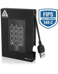 Disco Duro Externo Apricorn Aegis Padlock A25-3PL256-1000F, 1 TB, USB 3.0 - Envío Gratuito