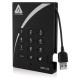 Disco Duro Externo Apricorn Aegis Padlock A25-3PL256-500, 500 GB, USB 3.0 - Envío Gratuito