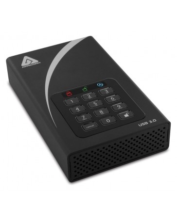 Disco Duro Externo Apricorn Aegis Padlock ADT-3PL256-1000, 1 TB, USB 3.0 - Envío Gratuito