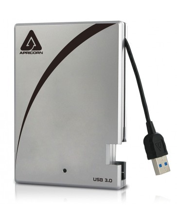 Disco Duro Externo Apricorn Aegis Portable A25-3USB-500, 500 GB, USB 3.0 - Envío Gratuito