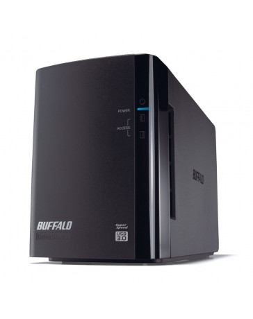 Disco Duro Externo Buffalo DriveStation Duo, 4 TB (2 x 2 TB), USB - Envío Gratuito