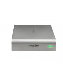 Disco Duro Externo Rocstor Rocpro 900e, eSATA FW 800 USB3.0 2TB -Plata - Envío Gratuito