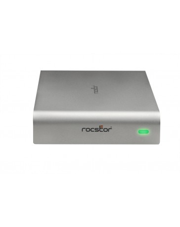 Disco Duro Externo Rocstor Rocpro 900e, eSATA FW 800 USB3.0 2TB -Plata - Envío Gratuito