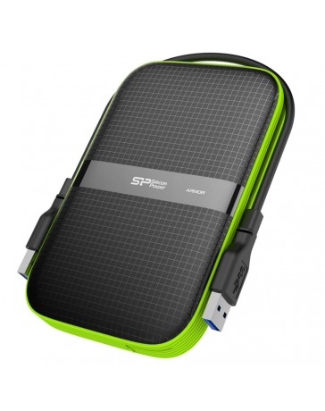 Disco Duro Externo Silicon Power Rugged Armor A60, 1TB, USB 3.0, Shockproof Water-Resistant -Negro - Envío Gratuito