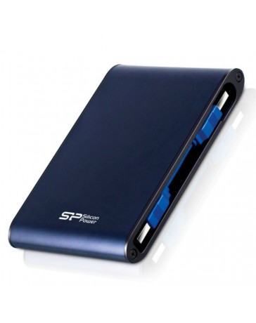 Disco Duro Externo Silicon Power Armor A80 SP010TBPHDA80S3B, 1 TB, USB 3.0 -Azul - Envío Gratuito