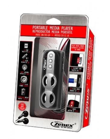 Reproductor Media Portable Zenex SP5569, 8GB Radio FM - Envío Gratuito