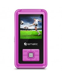 Reproductor MP3 Ematic EM208VIDPN, 1.5" 8GB-Rosa