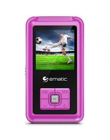 Reproductor MP3 Ematic EM208VIDPN, 1.5" 8GB-Rosa - Envío Gratuito