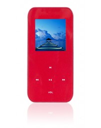 Reproductor MP3 Ematic EM174VIDRD,1.5" 4GB FM-Rojo