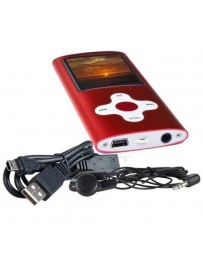 Reproductor MP3 Mach Speed Eclipse ,1.8" 4GB -Rojo - Envío Gratuito