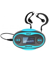 Reproductor MP3 Resistente al Agua Pyle PSWP25BL, 4GB Radio FM -Azul - Envío Gratuito