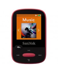 Reproductor MP3 SanDisk Clip Sport, 1.44" 8GB-Rosa - Envío Gratuito