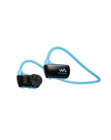 Reproductor MP3 Sony Walkman Serie W, 4GB Sumergible -Azul - Envío Gratuito