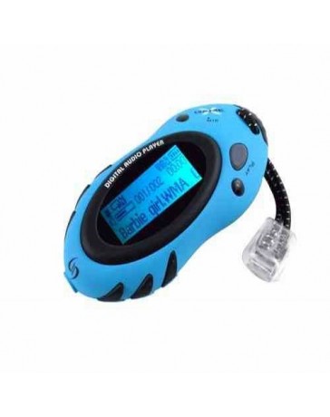 Reproductor MP3 Sylvania SMPS1017-BLUE, 1GB -Azul - Envío Gratuito