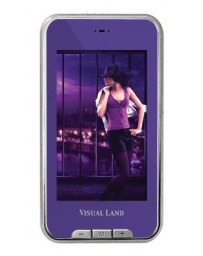 Reproductor MP3 Visual Land ME-965L-4GB-PRP, 3" 4GB Radio FM -Purpura - Envío Gratuito