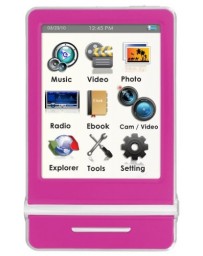 Reproductor MP3 y Video Ematic EM424CAMP, 3" 8GB Radio FM -Rosa - Envío Gratuito