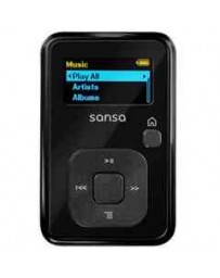 SanDisk 4GB Sansa Clip+ MP3 Player w/ microSD slot - Black - SDMX18R-004GK-A57 - More music, more play - Envío Gratuito