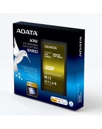 ADATA XPG SX900 512 GB SATA III 6 GB/sec SandForce 2.5 Inch SSD (ASX900S3-512GM-C) - Envío Gratuito
