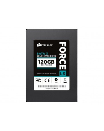 Corsair Force Series LS 120GB 2.5-Inch SATA III MLC 7mm Internal Solid State Drive CSSD-F120GBLS - Envío Gratuito