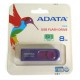 Memorias Usb 8gb Adata Retractil P/ Mp3 Mp4 Archivos C008 - Morado - Envío Gratuito