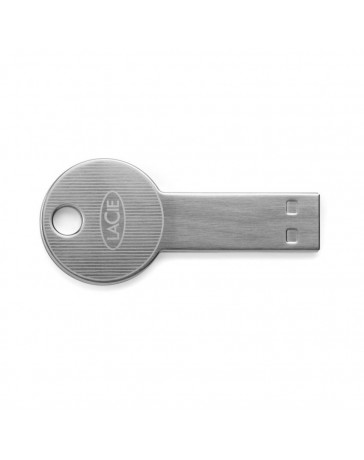 Llave USB LaCie Cookey Flash Key 16GB- Plata - Envío Gratuito