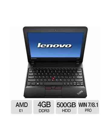 Lenovo ThinkPad X140e AMD E1 4GB Memory 500GB HDD 11.6" Notebook - Envío Gratuito