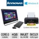 Lenovo M92z Core i3 500GB HDD 4GB DDR3 All-In-One and Epson Stylus NX230 WiFi All-In-One Inkjet Printer Bundle - Envío Gratuito