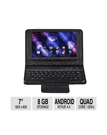 Tablet Double Power DPM7827K, 1GB, 8GB, 7", Quad Core, Android 4.4 - Negro - Envío Gratuito