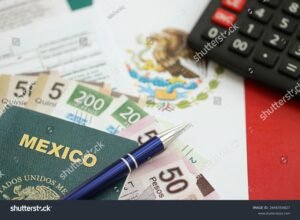 Cómo calcular el sueldo neto a partir del sueldo bruto en México 7 calculadora con billetes mexicanos y documentos