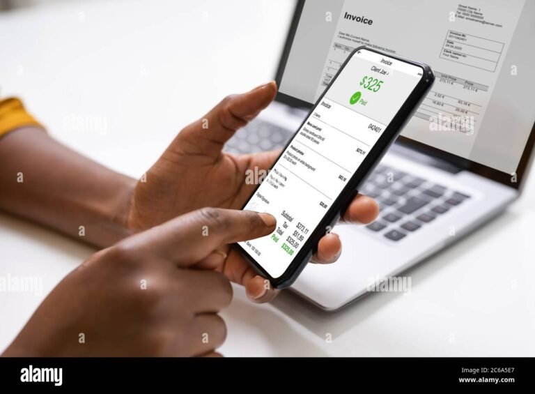 factura electronica digital en dispositivo movil
