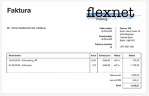 Cómo Crear Una Factura Con IVA Ejemplo Paso a Paso Fácil 1 factura impresa con calculo de iva visibles