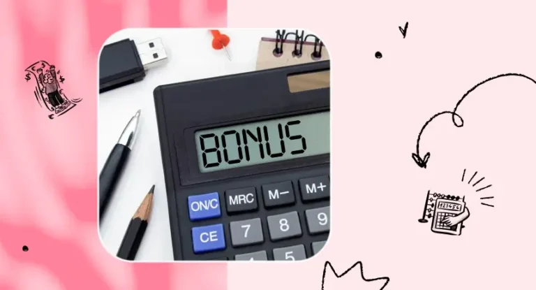 persona calculando aguinaldo con calculadora